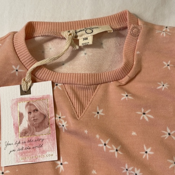 Jessica Simpson Casual Pink Loungewear Outfit (24M) - Picture 3 of 7